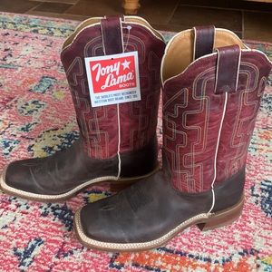 Tony Lama NWT Western Americana Boot 8.5